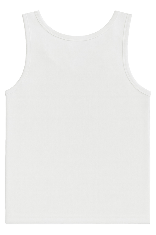 Embroidery Tank (White)
