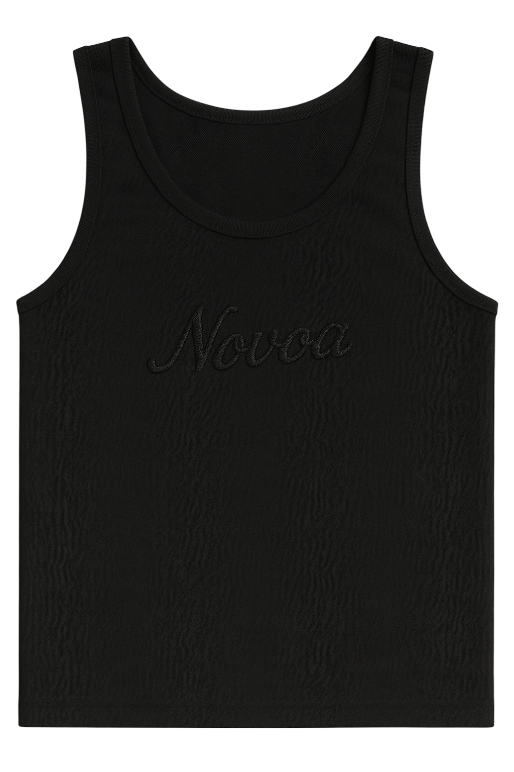 Embroidery Tank (Black)