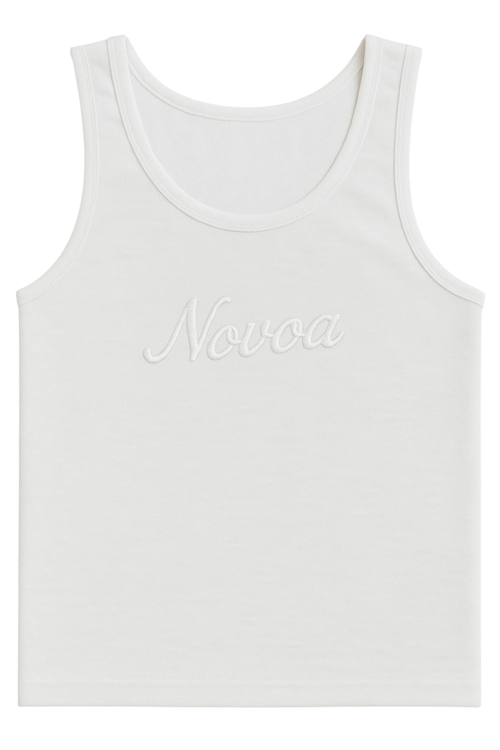 Embroidery Tank (White)